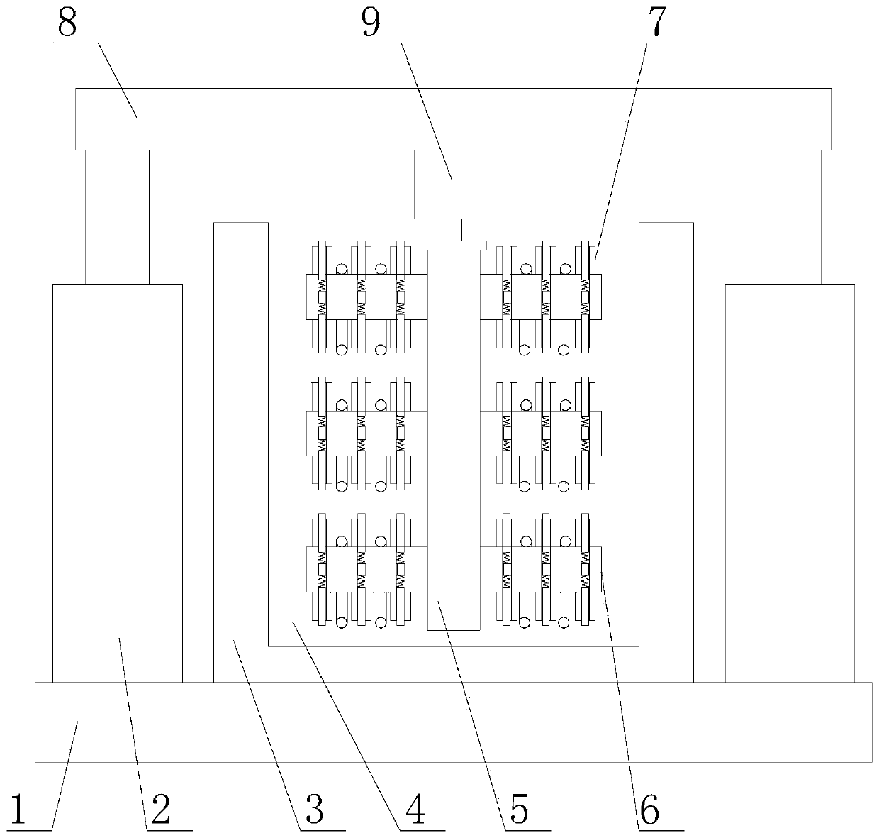 Processing device for silver ornament