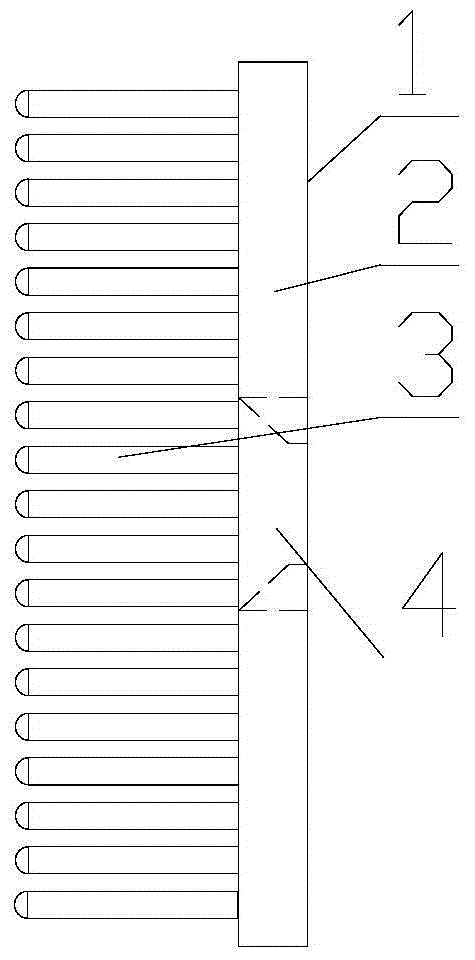 Multi-column plug-in connector for LED (Light Emitting Diode) display screen frame