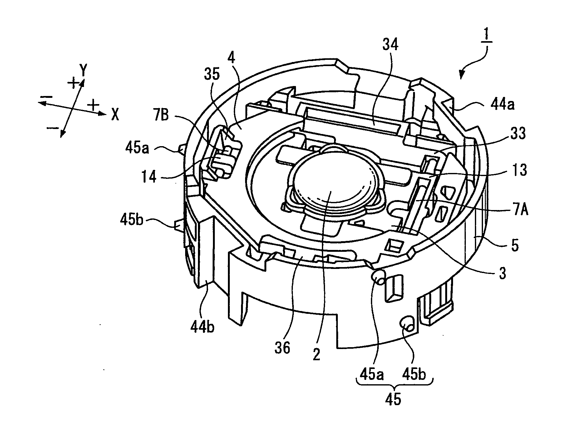 Image blur correction device, lens barrel and imaging apparatus