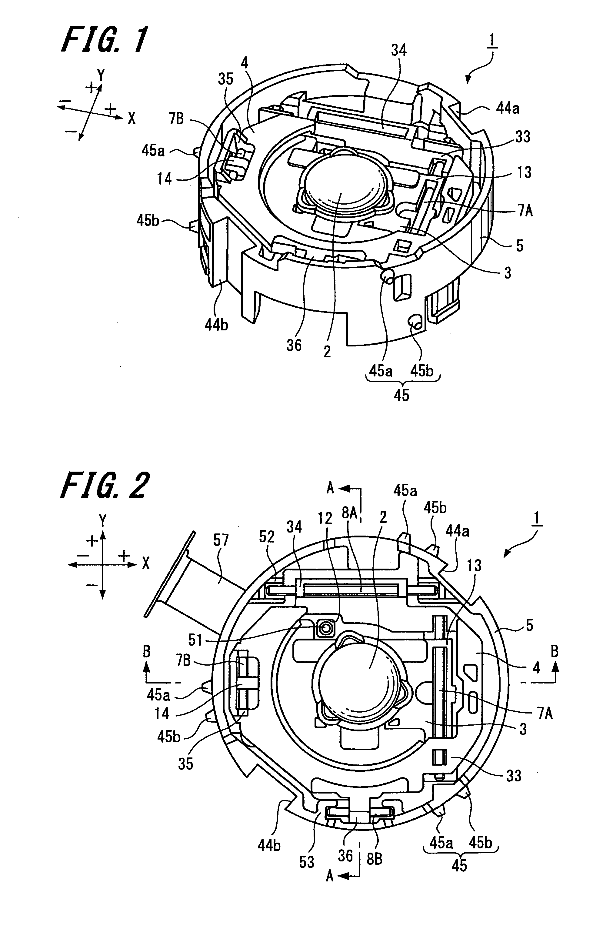 Image blur correction device, lens barrel and imaging apparatus