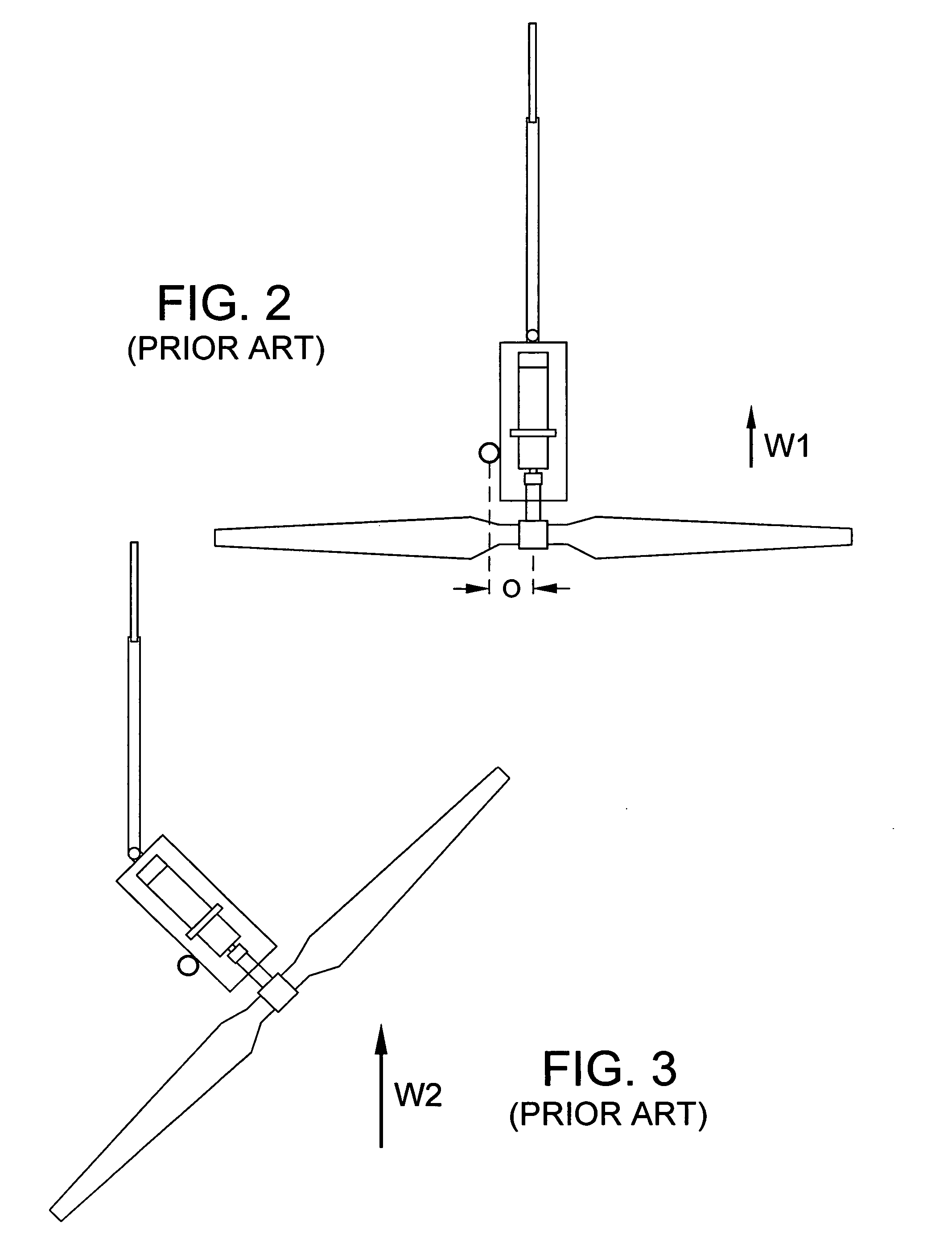 Furling wind turbine