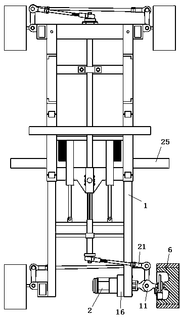 Safe driving system of driving and pushing dual-purpose electric shopping cart