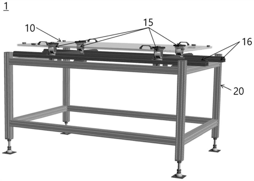 Roller unit having traveling and guide function and pallet transport system using the same