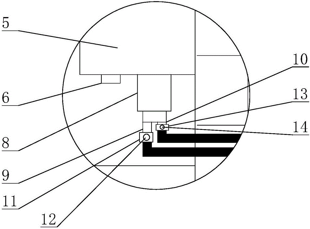 Integrated sponge city ecological planning management device