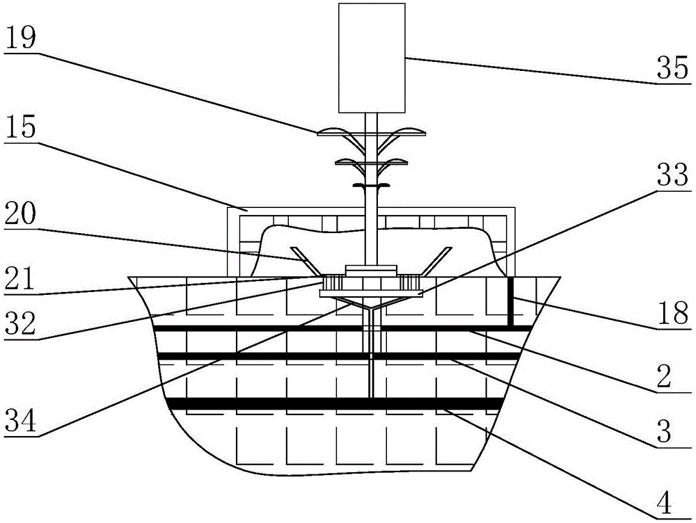 Integrated sponge city ecological planning management device