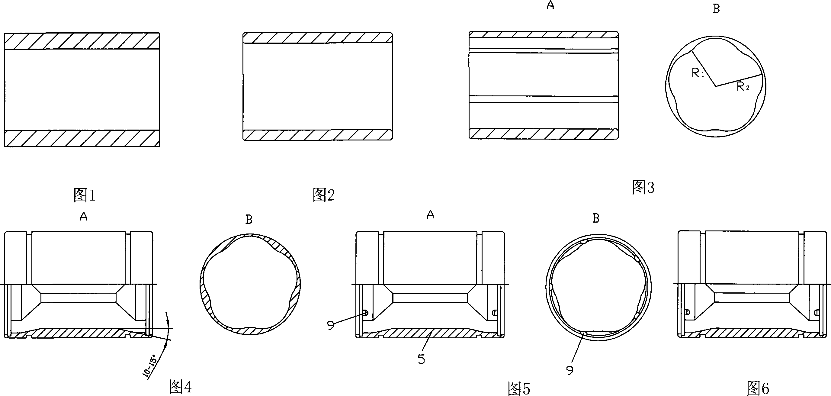 Method for manufacturing linear bearing made from full stainless steel