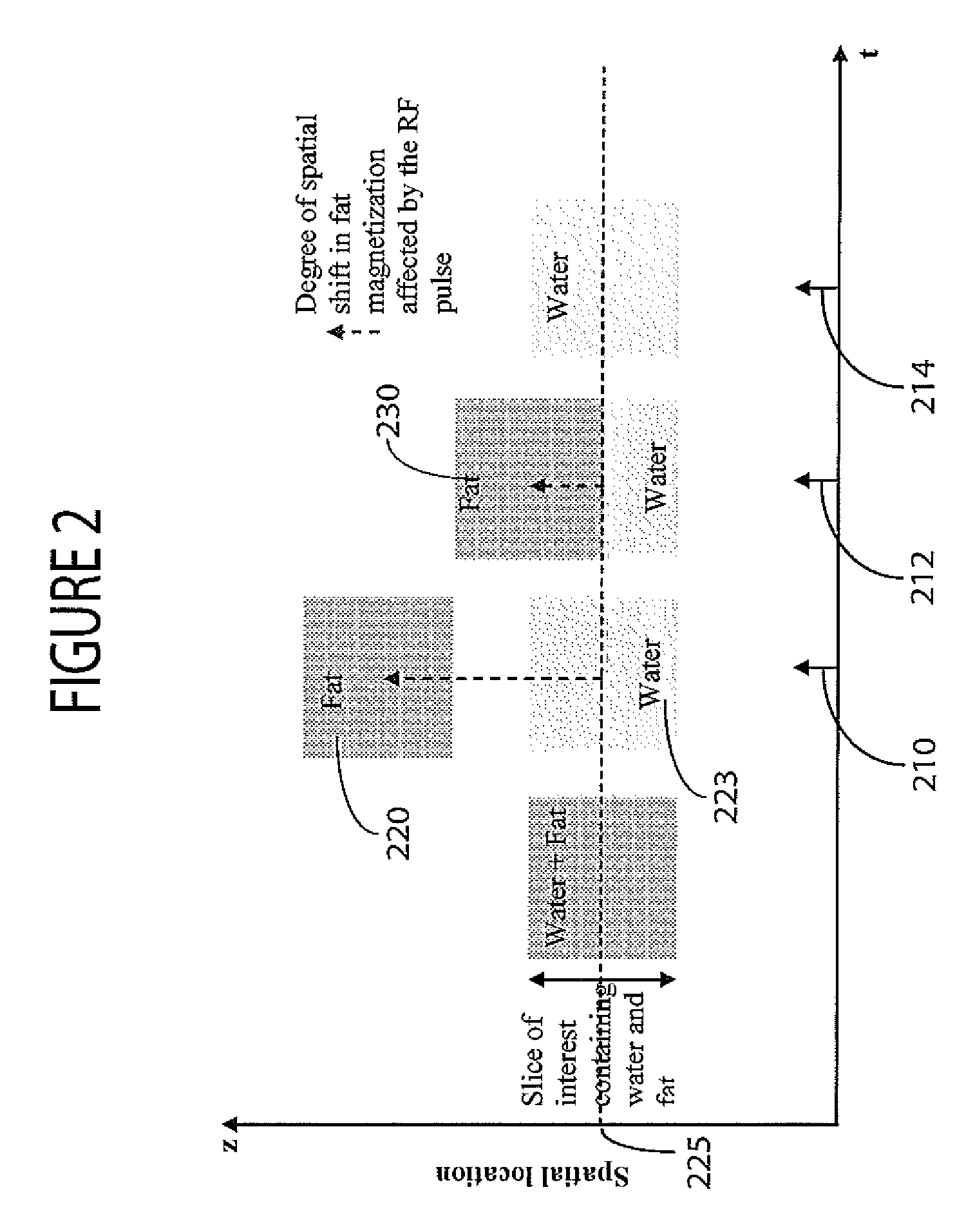 System for fat suppression in MR image acquisition