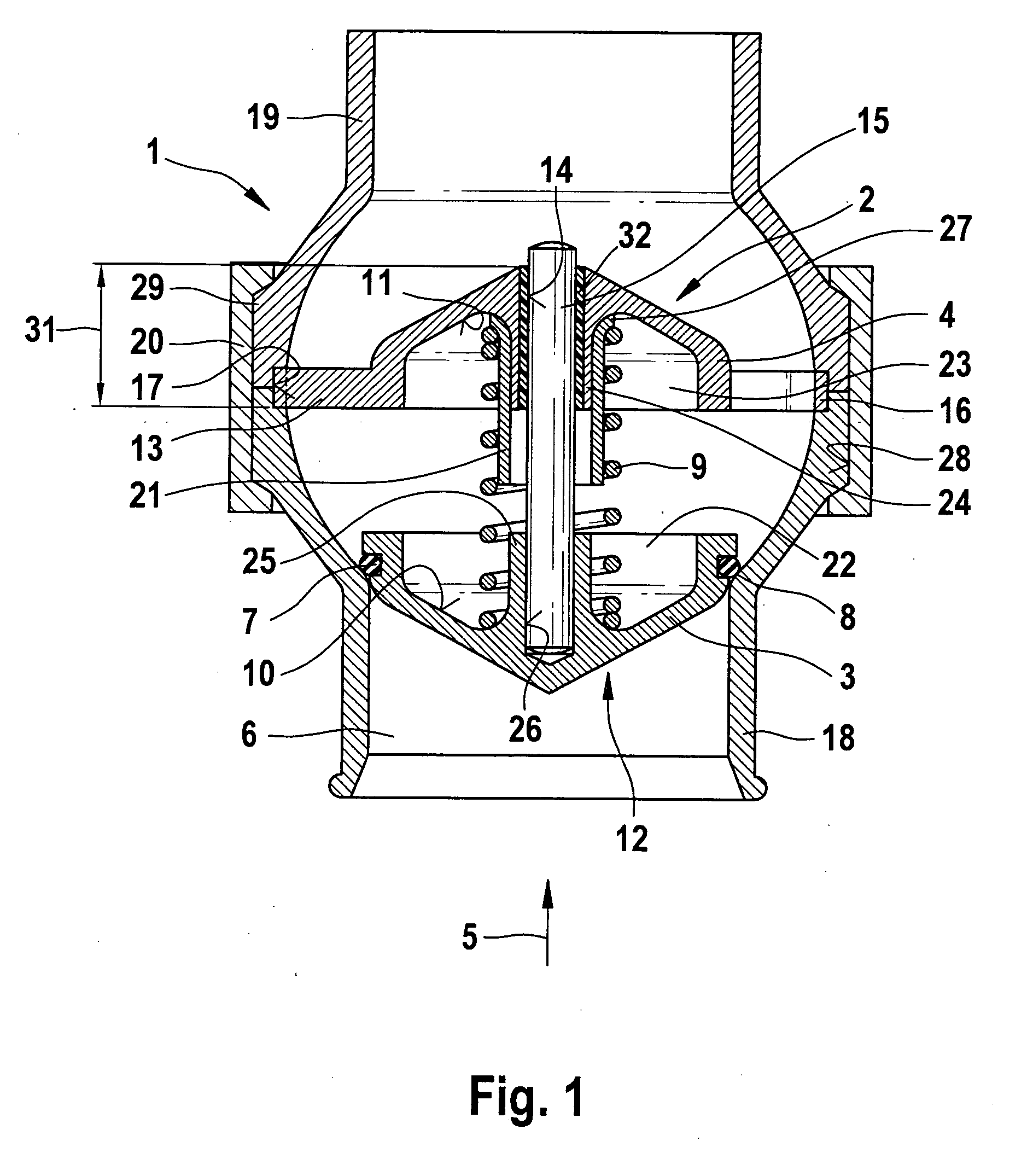 Compressor bypass valve for use in multistage supercharging