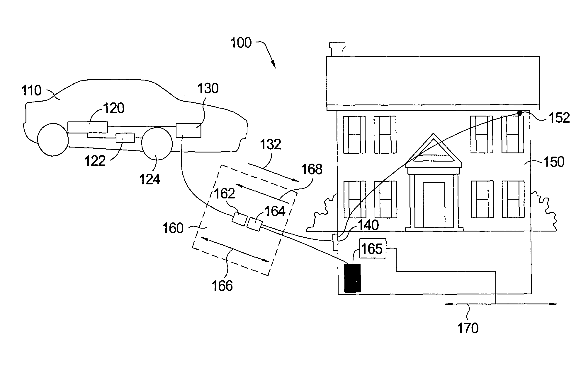 Electric vehicle having multiple-use APU system