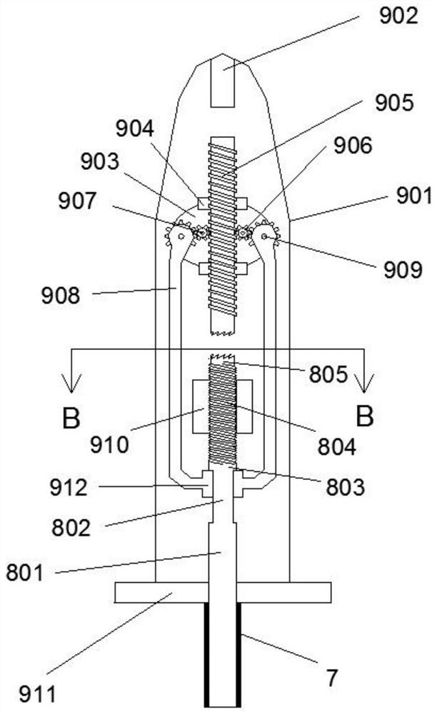 Construction method of environment-friendly tension and compression composite distributed anchor rod