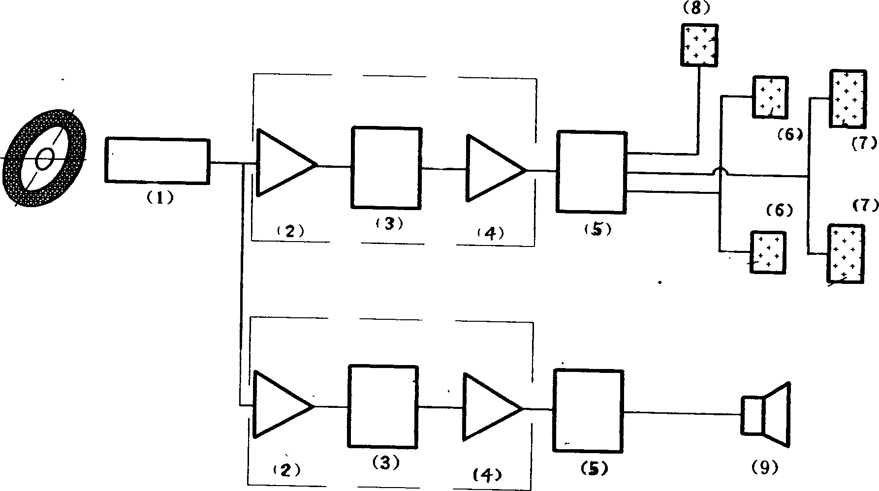 Speed reduction alarming method for power-driven vehicle