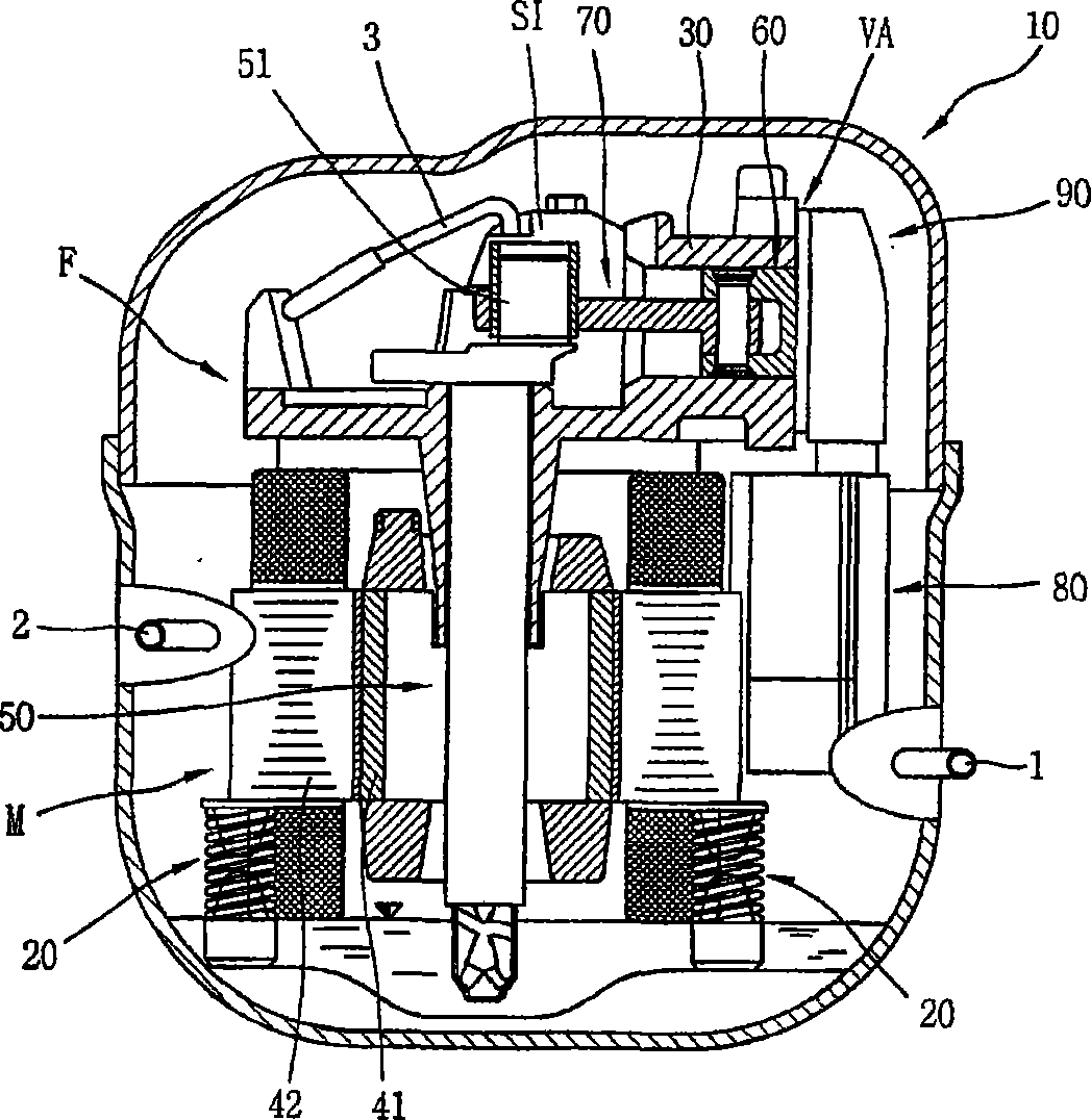 Detachable connecting rod compressor having the same