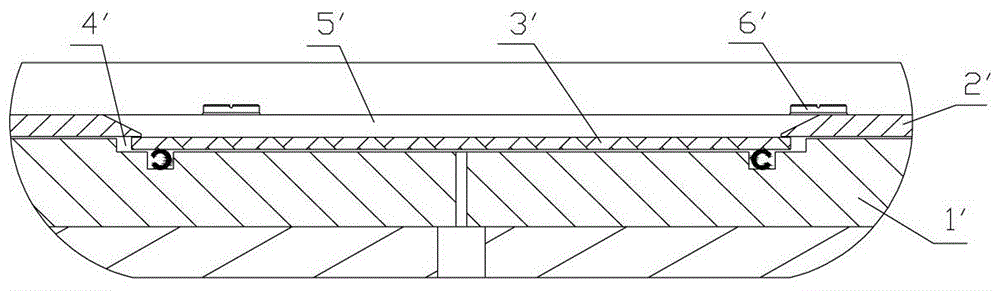 A tray fastening device and plasma processing equipment