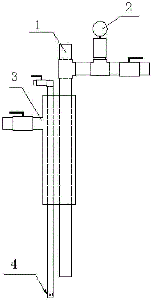 Double-liquid process grouting material and grouting process using grouting material