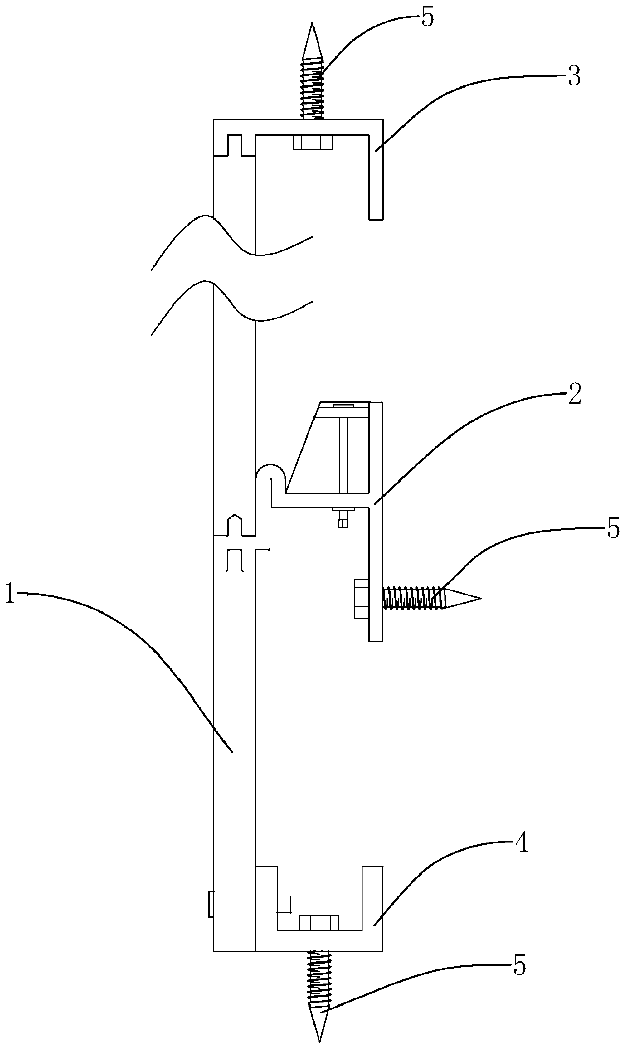 A wall and floor decoration module