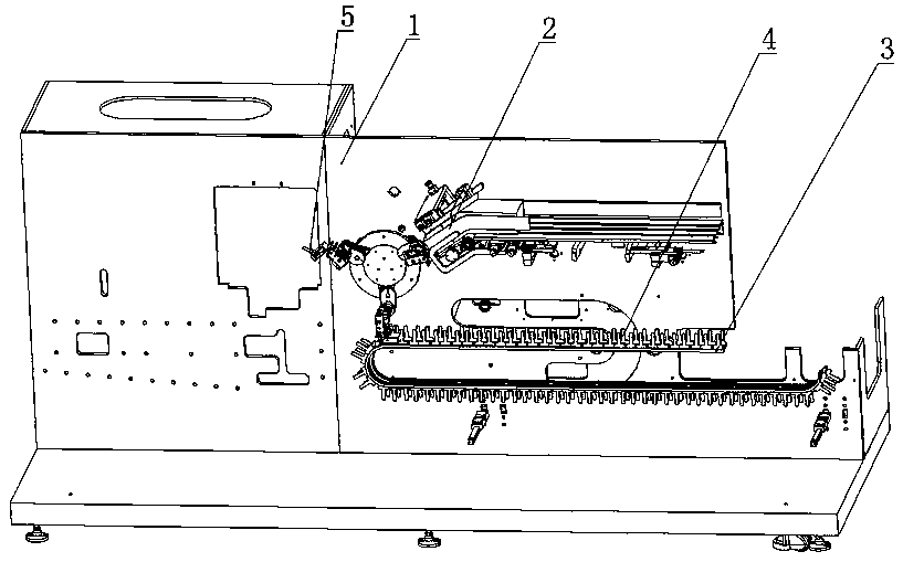 Box sucking and opening mechanism for packaging box