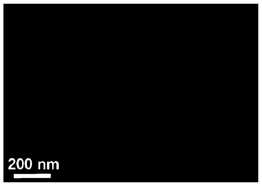 Preparation method of bismuth quantum dot material growing in mesoporous silica nanoparticles