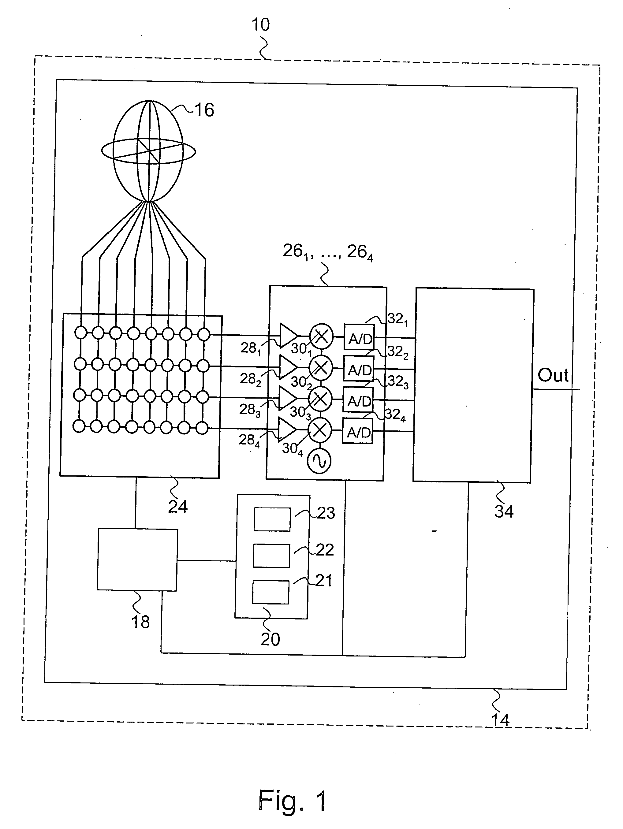 Receiver with increased sensitivity