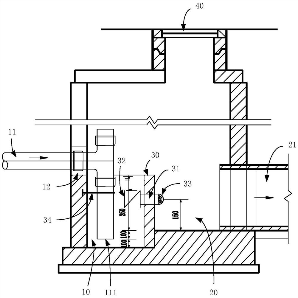 Drainage structure for building