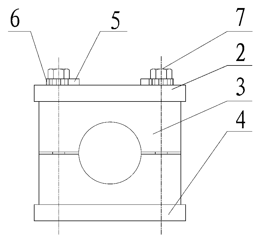 Self-locking looseness-proof pipe clamp