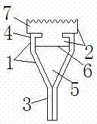 Fixed scraping cutter for improved magnetic water treatment equipment