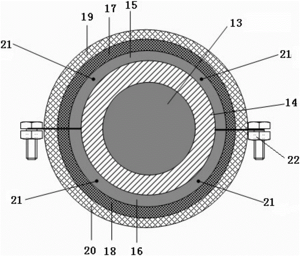 Large-scale petrochemical device air cooler energy efficiency evaluation on-line monitoring system and method