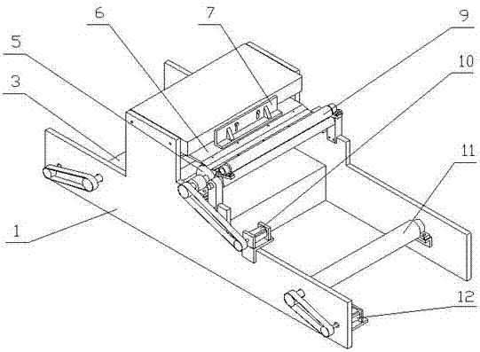 Vibration type wrinkling machine