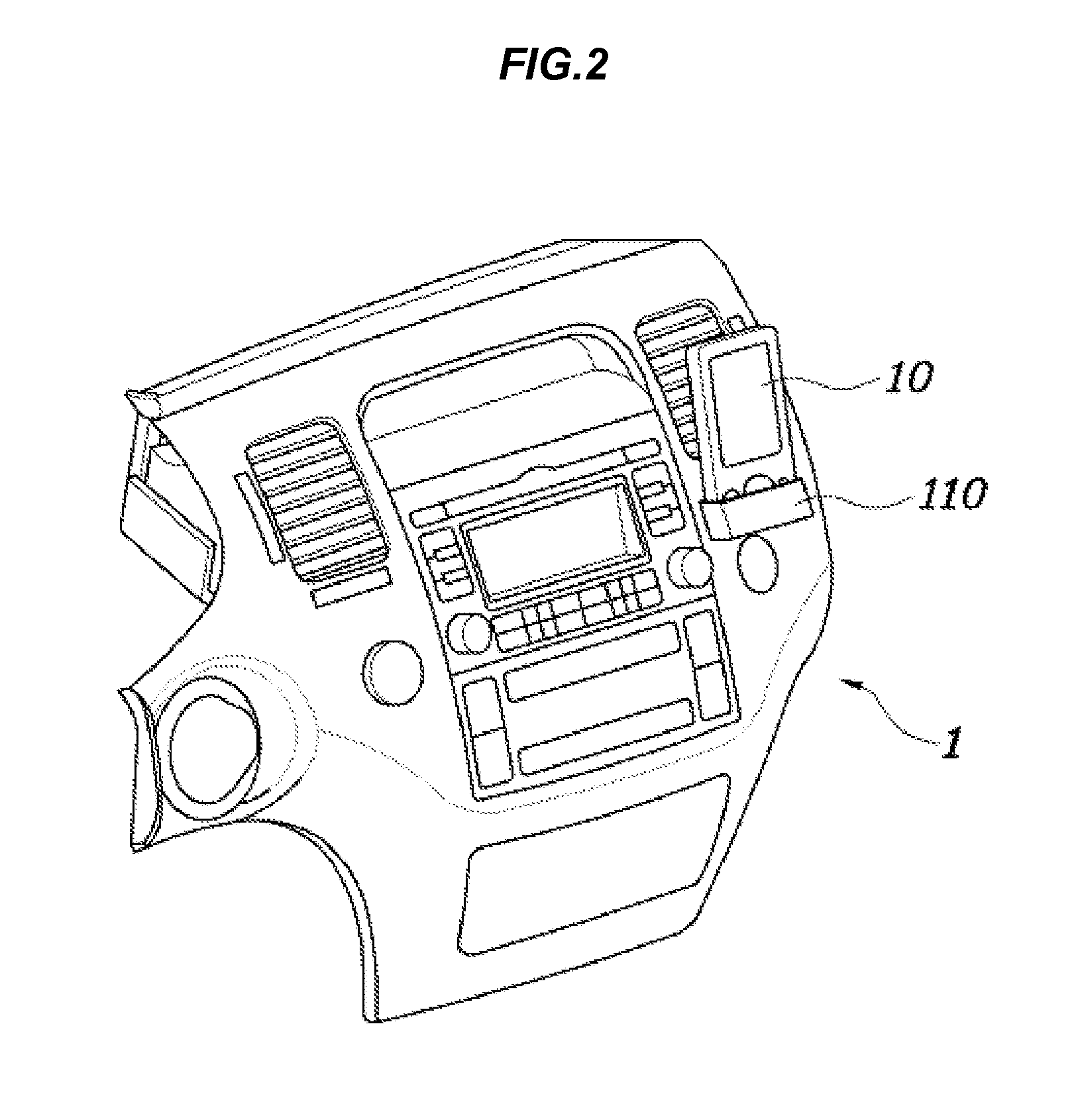 Docking apparatus for portable media player