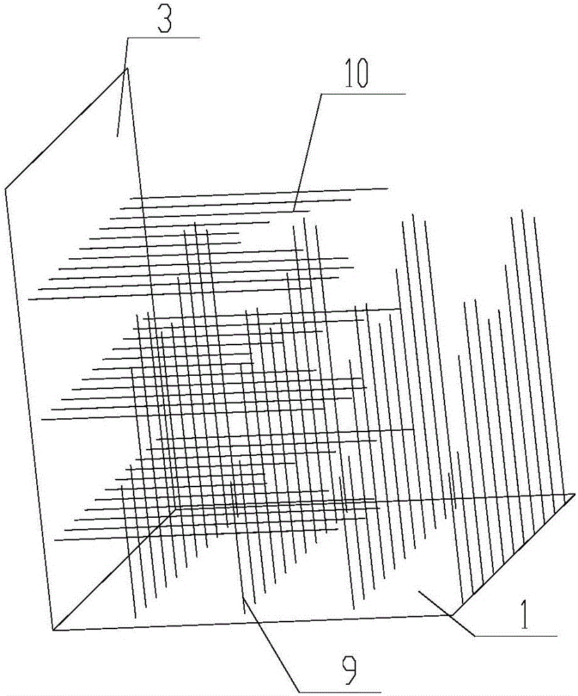 Three-coordinate detecting instrument and supporting rack thereof