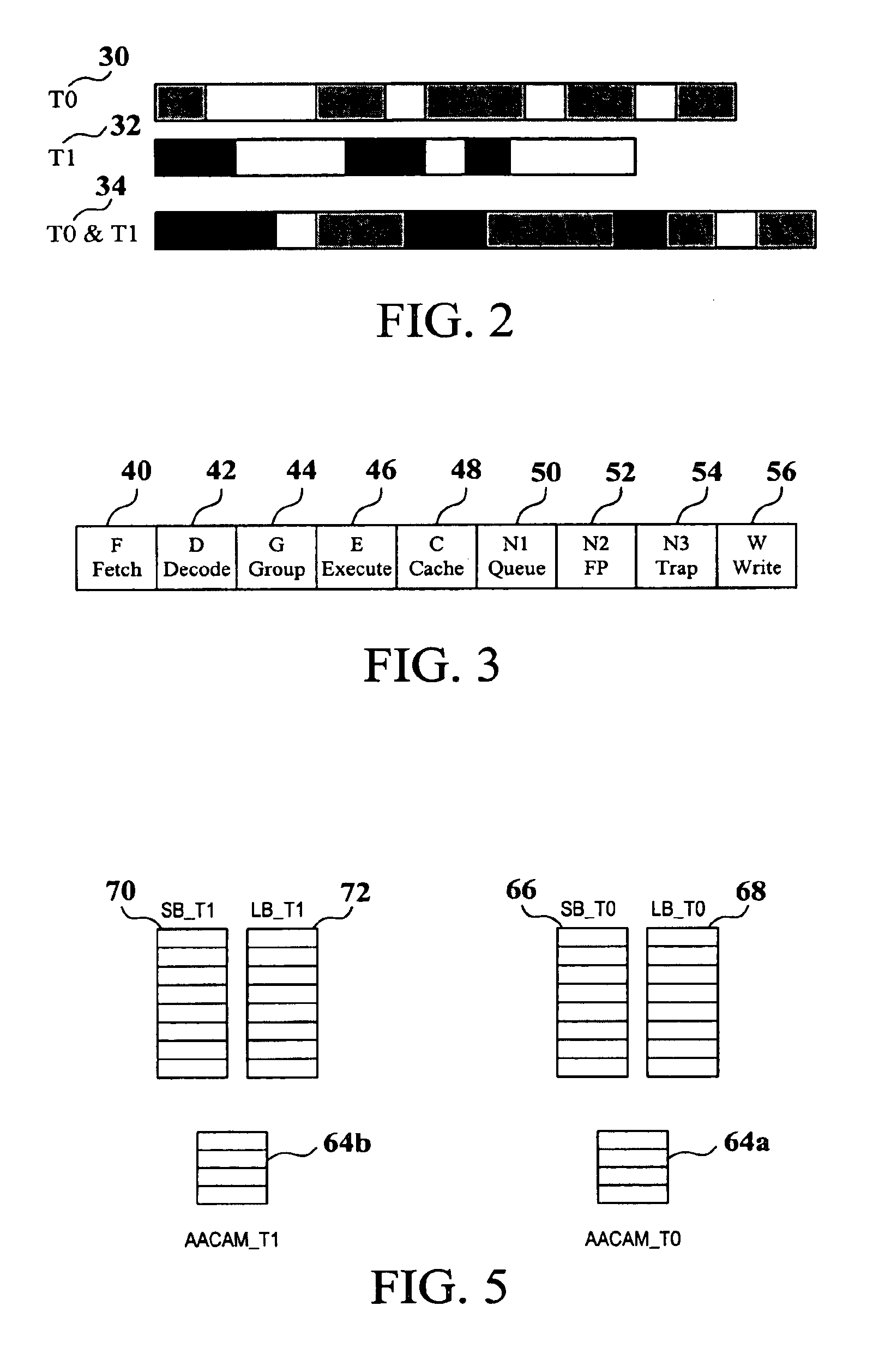 Active address content addressable memory