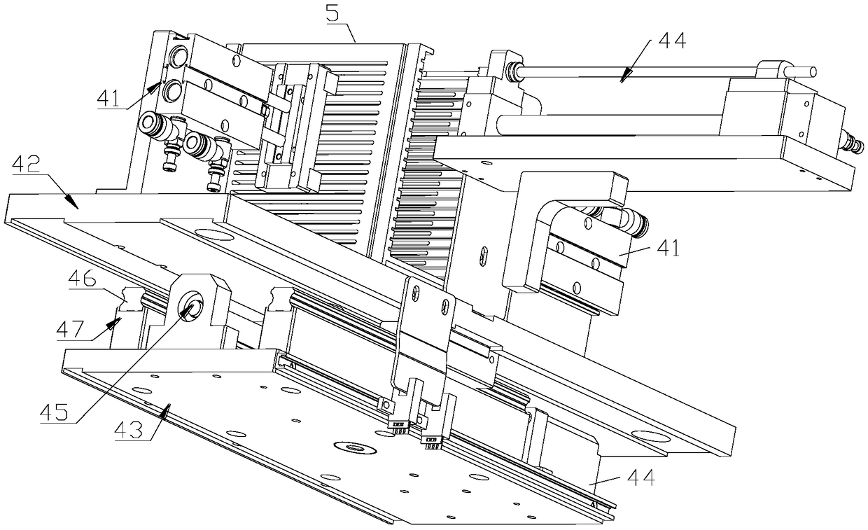 A feeding and discharging machine for semiconductor packaging