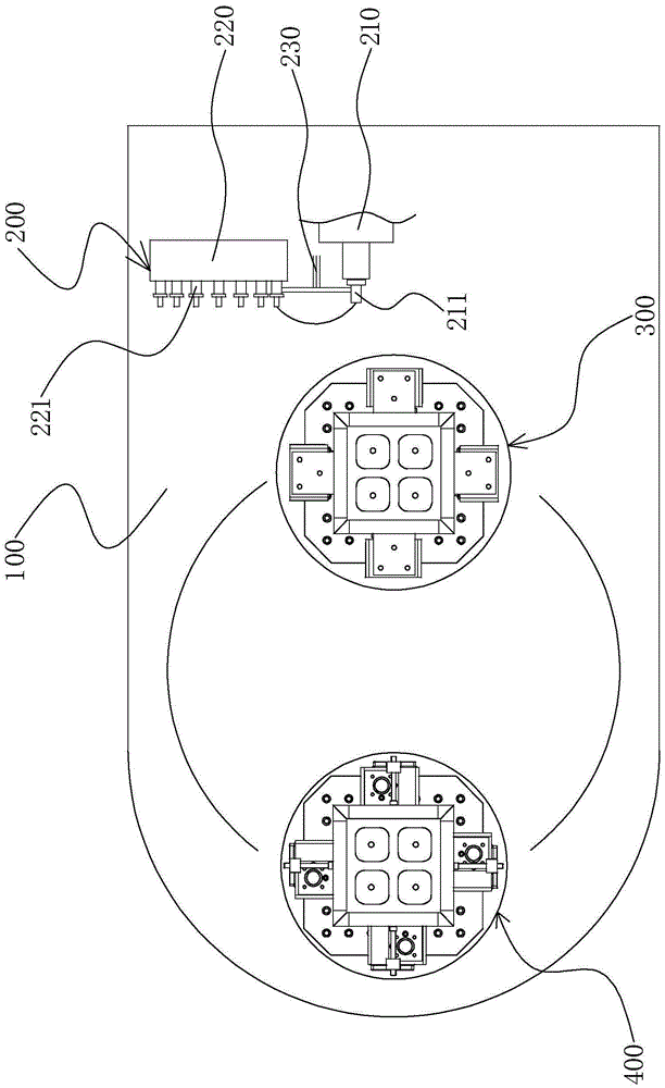 A special proportional pressure control valve processing device for injection machine