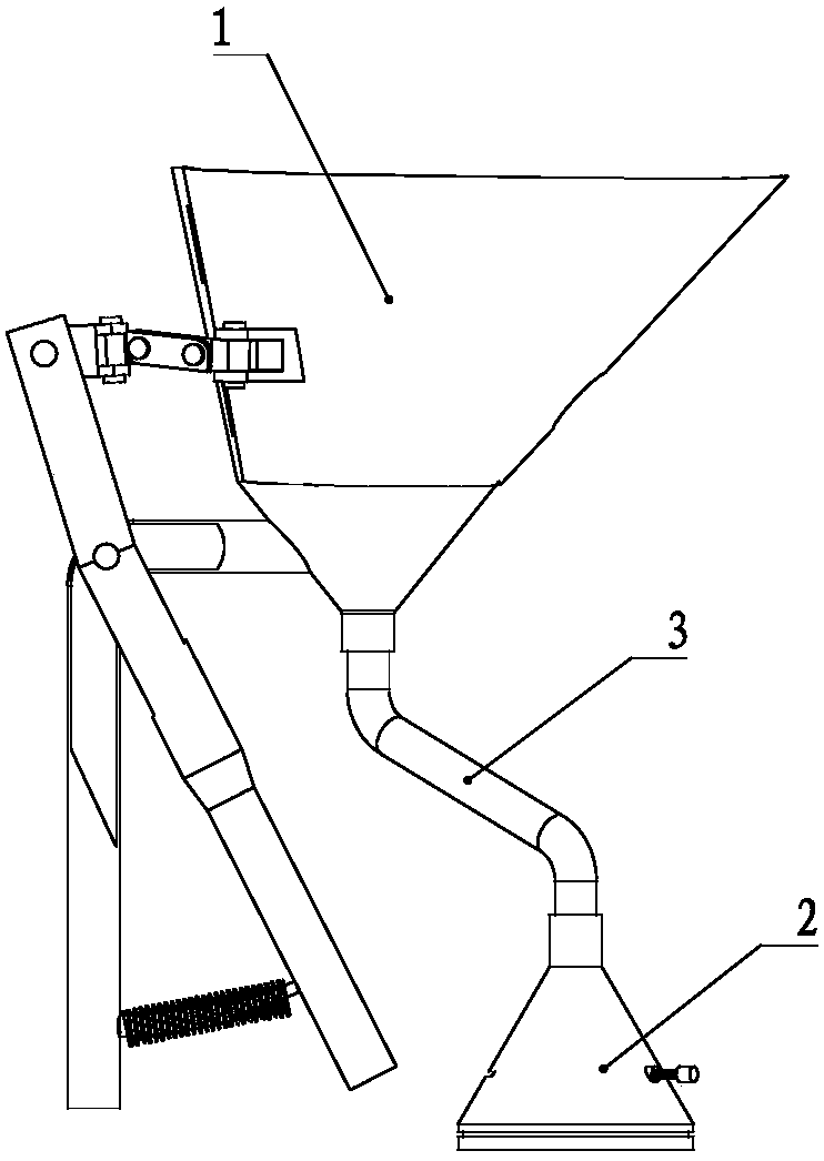 A portable pollination device applied to corn seed production