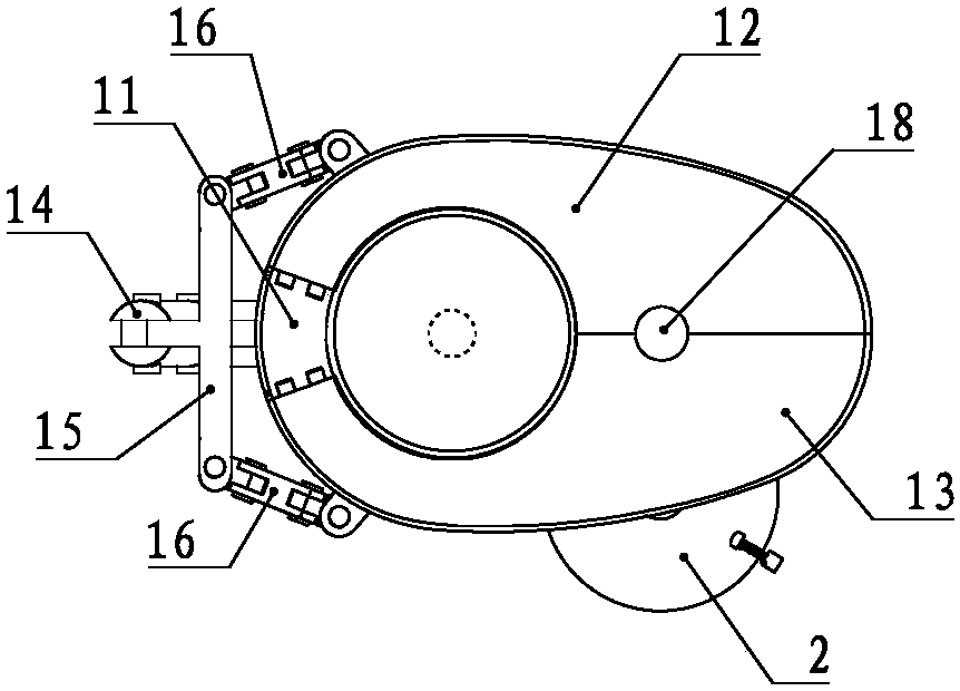 A portable pollination device applied to corn seed production