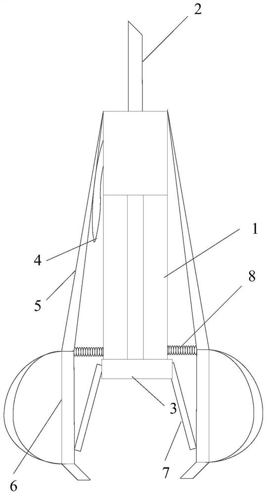 Sampling device for regularly detecting microorganisms