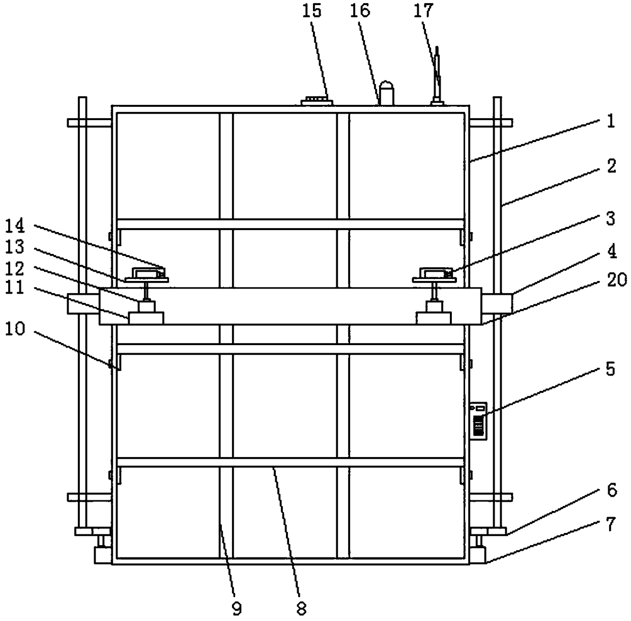 Intelligent stereoscopic warehouse