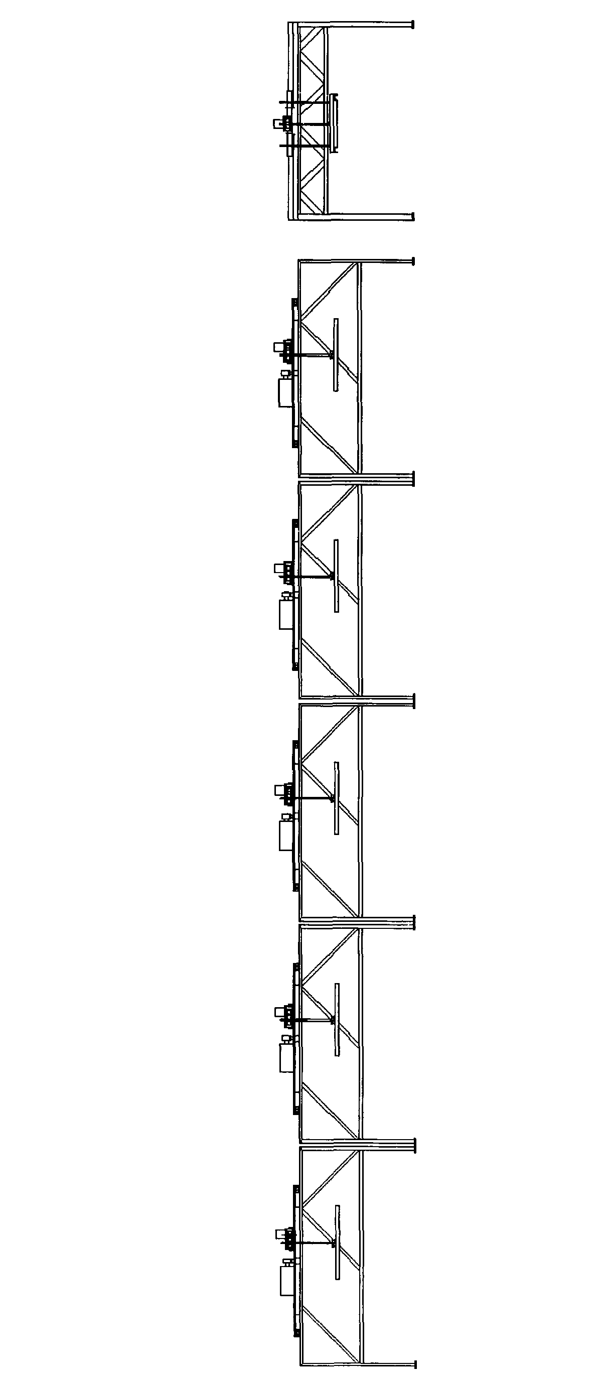 Method and device of electromagnetism movement stacking