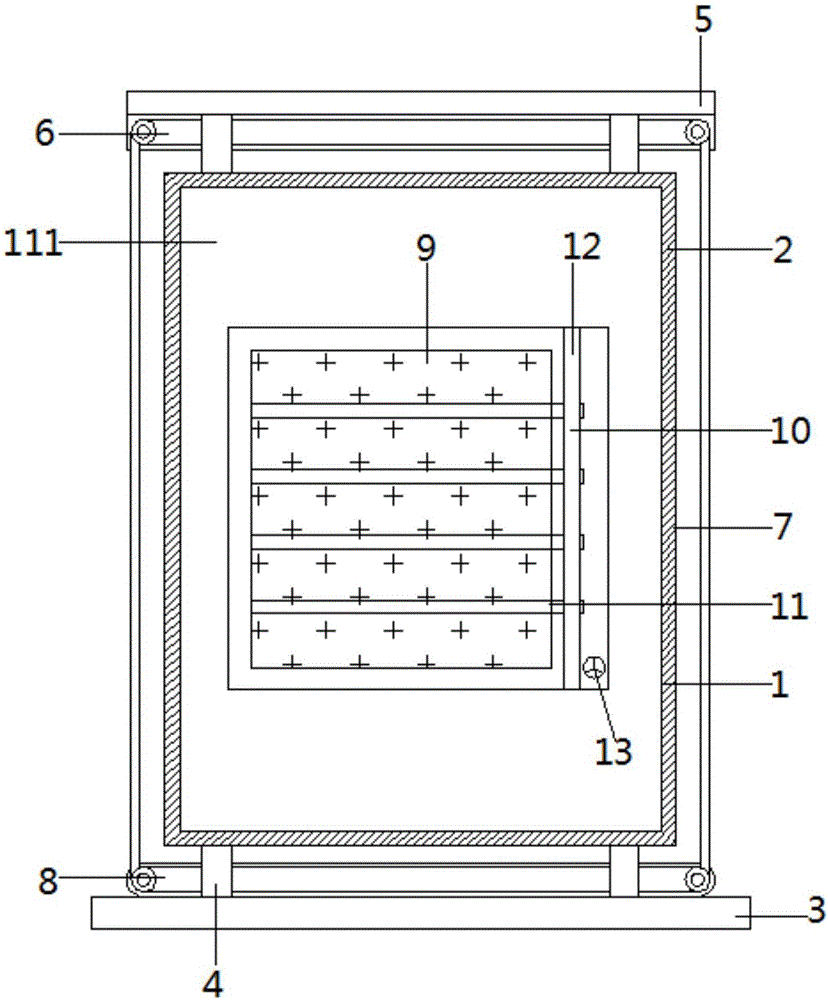 Multifunctional distribution cabinet with dampproof device