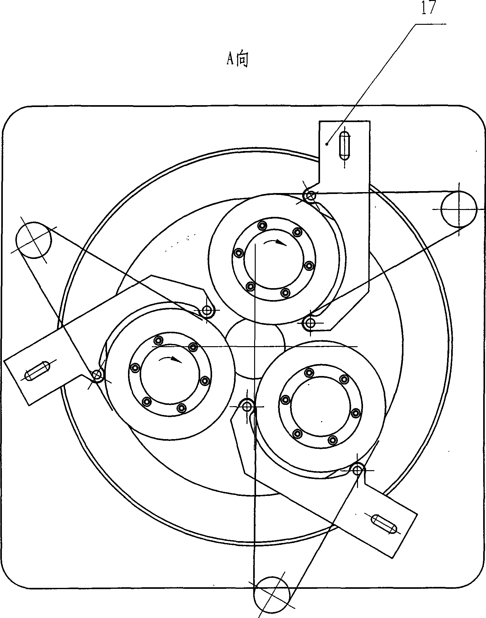 Air-flotation type mechanical polishing method