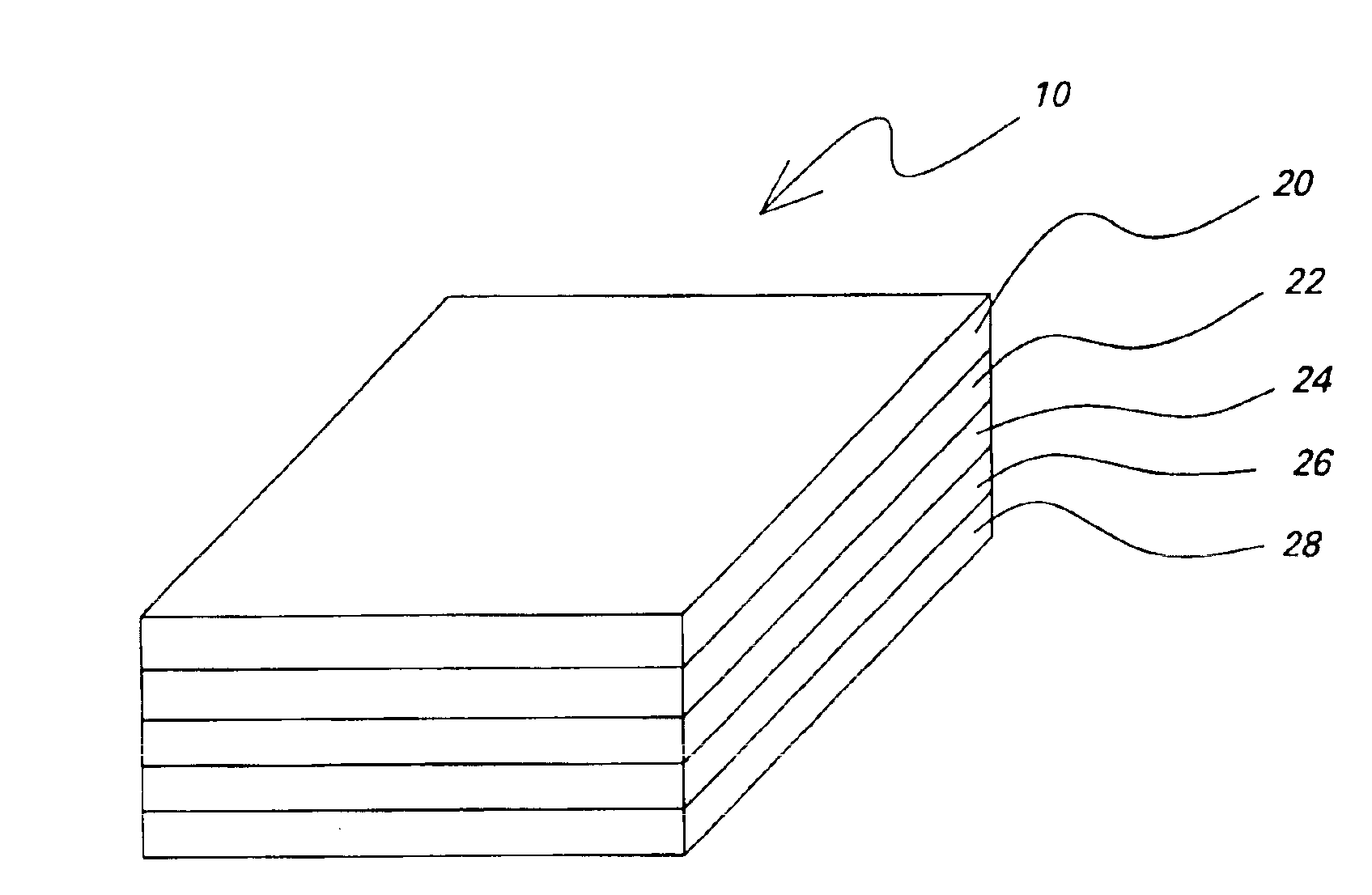 Matching layer having gradient in impedance for ultrasound transducers