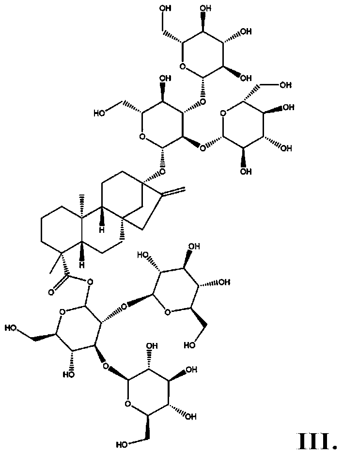 Method for preparing rebaudioside M through enzyme method