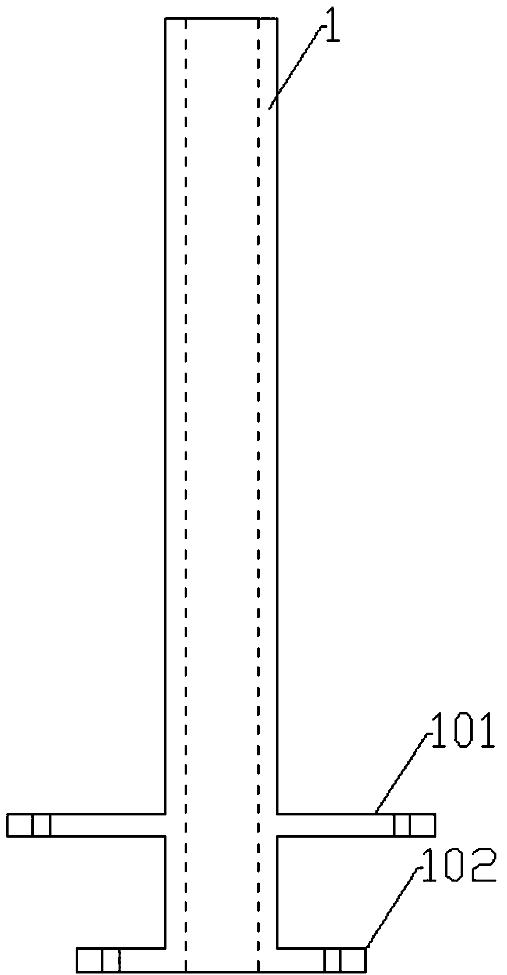 Forming process for teflon inside and outside linings of chlorine through pipe