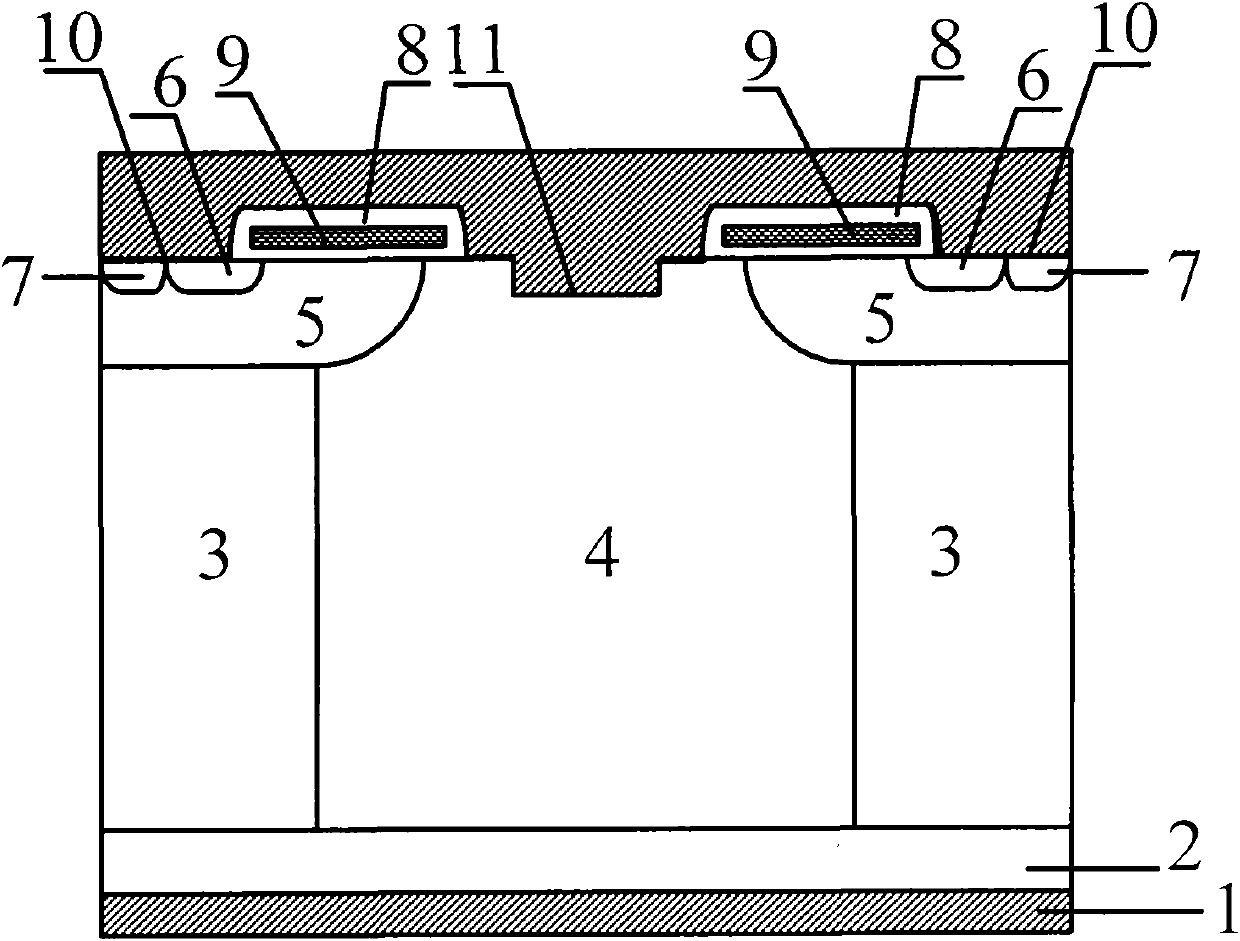 Super Junction VDMOS device