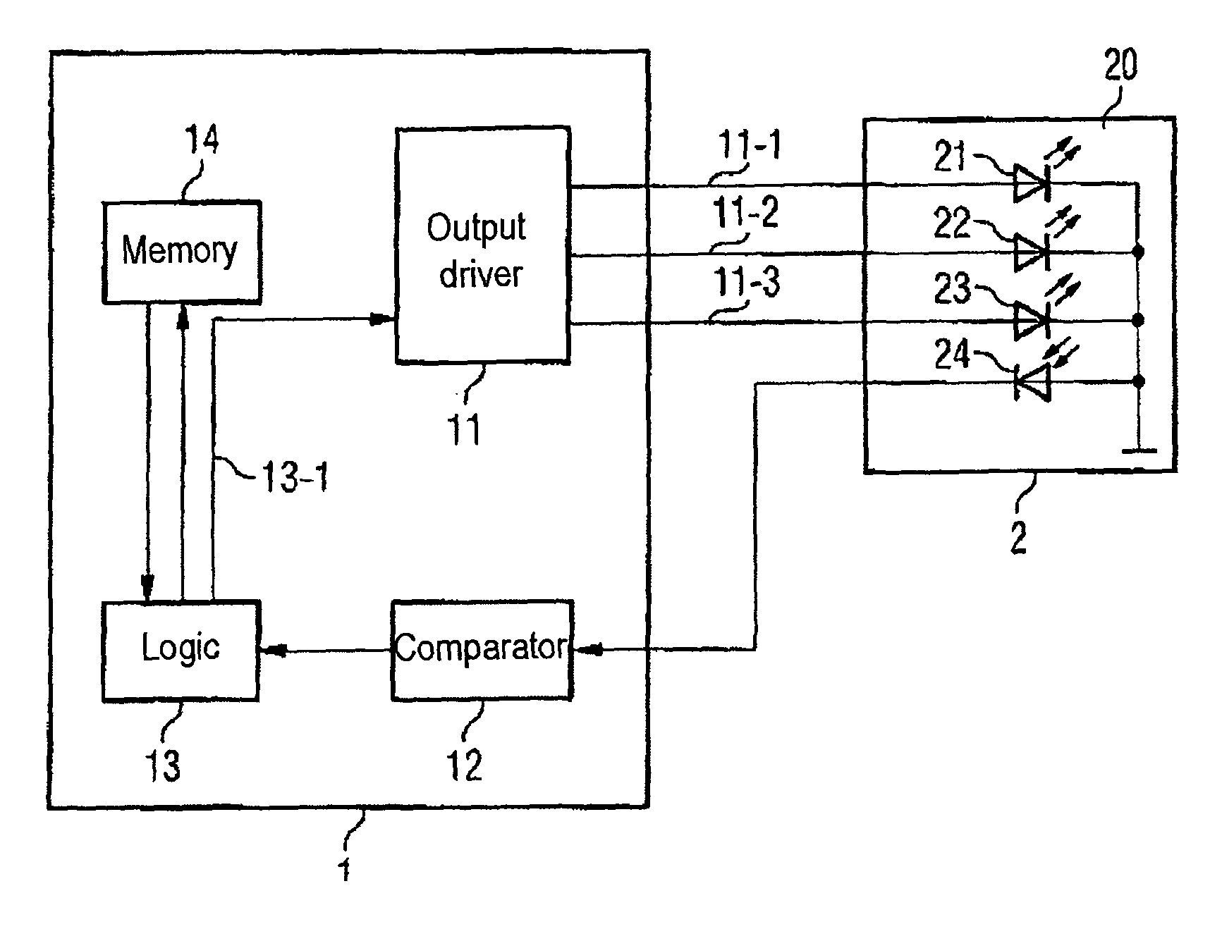 Method and device for operating an optical transmitting device having a plurality of optical transmitters that can be driven independently