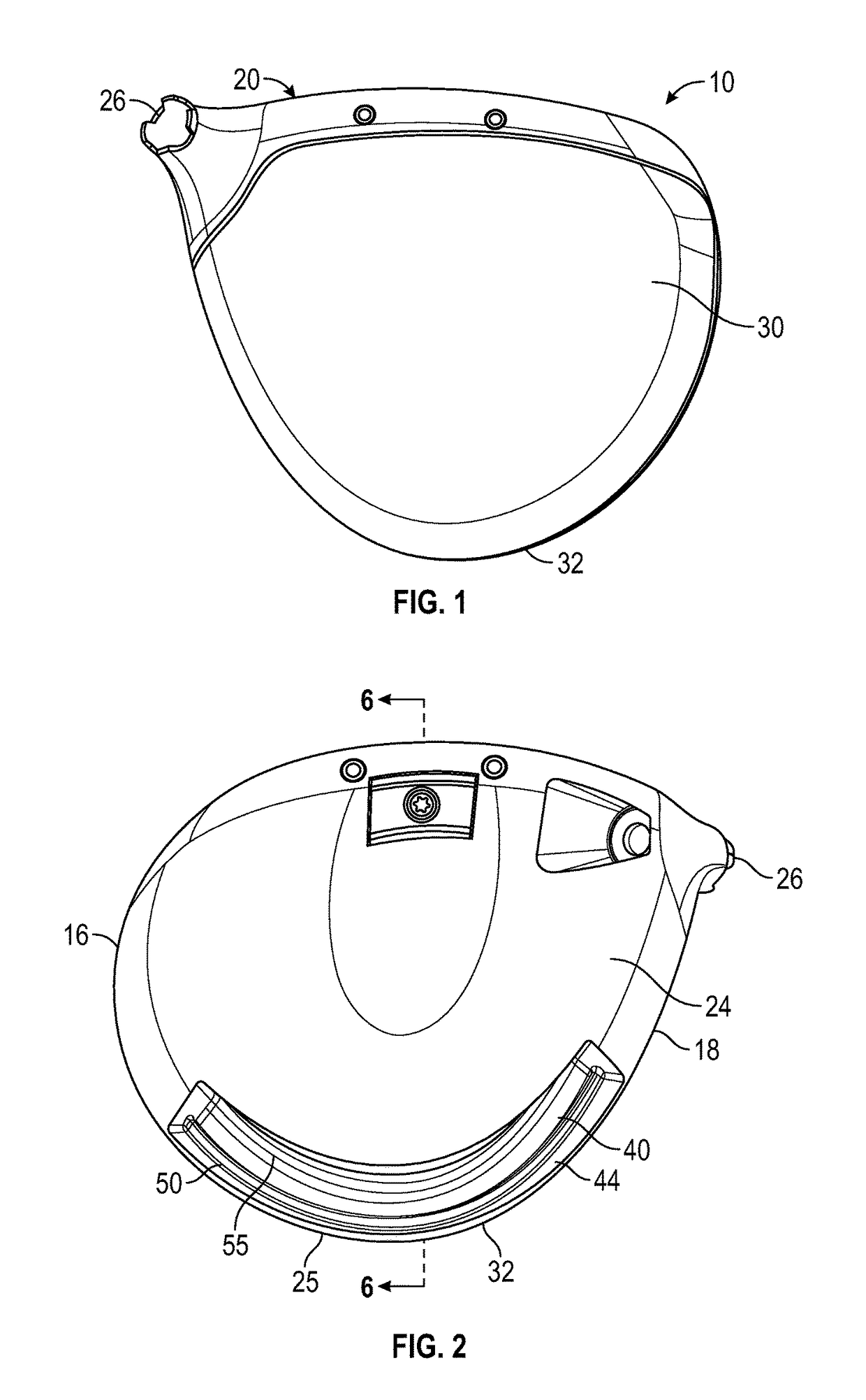 Golf club head with adjustable center of gravity