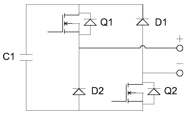 Fast and reliable combustion-supporting circuit of direct current magnetron sputtering coating power supply