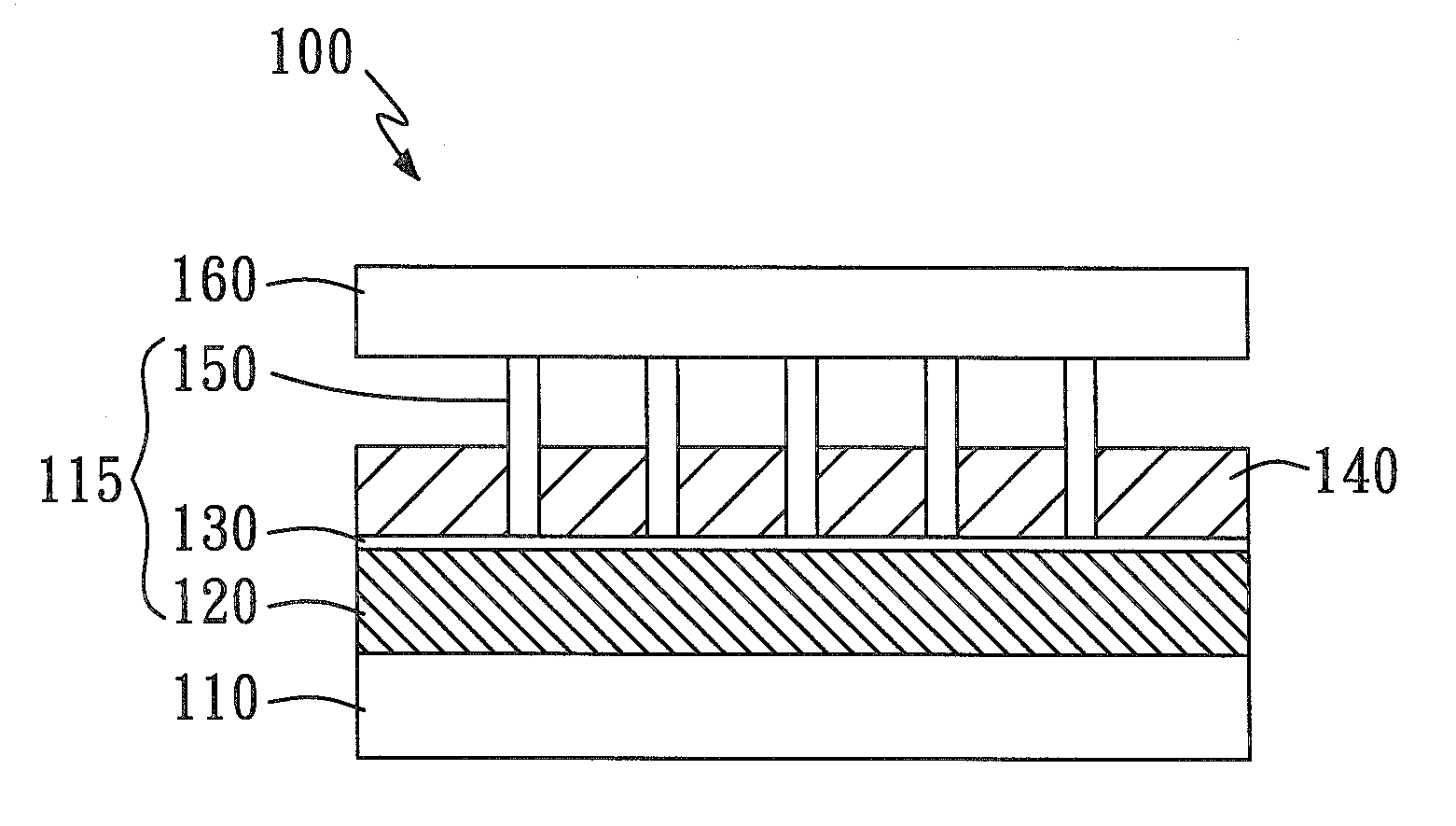 Organic/Inorganic White Lighting Device and Method for Making thereof