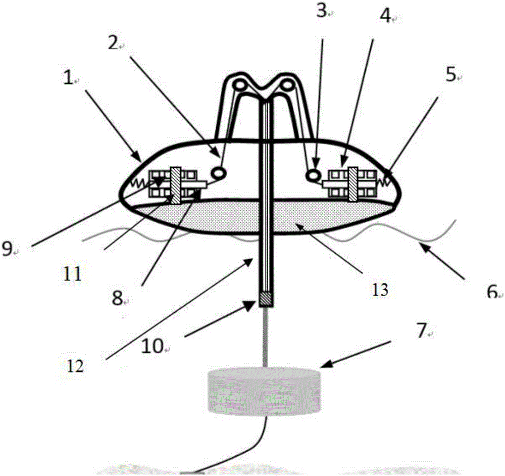 Novel wave power generation device