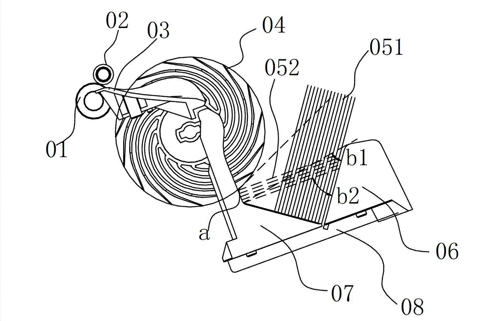 Bill stacking device