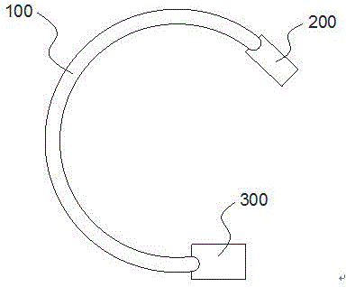 Sulfur hexafluoride density relay and density table C-shaped pipe and making technology thereof